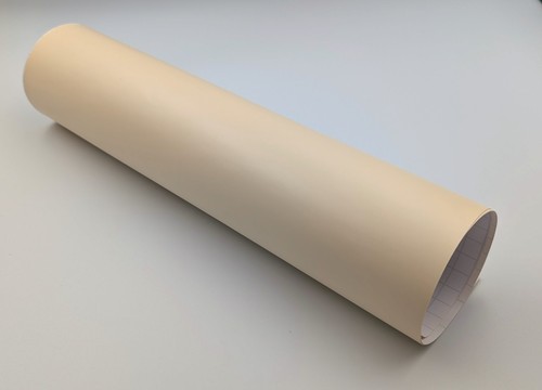 Matt white self adhesive vinyl - matt,