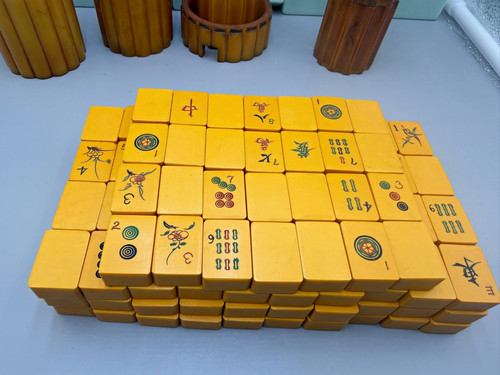 Vintage bakelite mah jong - vintage,