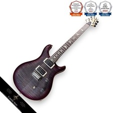 Paul Reed Smith CE 24 Faded Gray Black Purple Burst Electric Guitar Model PRS