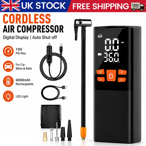 Tire inflator portable - tire,