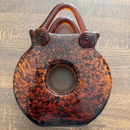 Murano art glass large handbag - art,