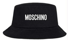 Moschino bucket hat cotton - UK Stock.