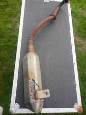 Pulse Adrenaline Sinnis apache 125 Carb Model Complete Exhaust Akrapovic