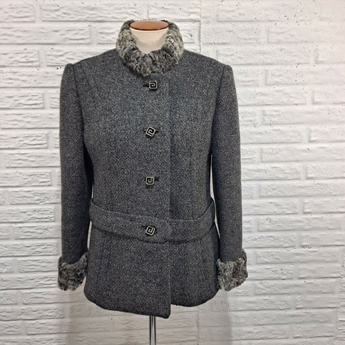 Gray wool short princess - ,