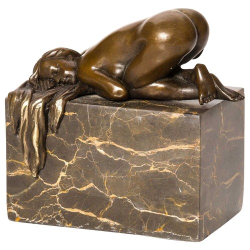Bronze sculpture woman - woman,, nude
