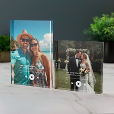 Personalised Song Acrylic