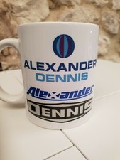Alexander Dennis bus Cup Mug British Manufacturer old and current logos coaches