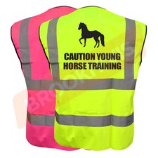 EQUINE HI VIZ VIS CAUTION
