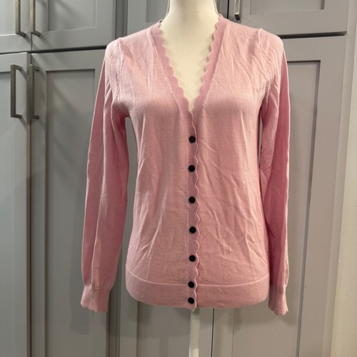 Boden pink scalloped - pink, neck