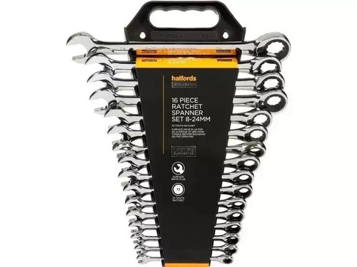 Halfords advanced 16pc ratchet - advanced,