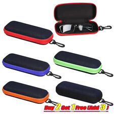 Portable Zipper Eye Glasses Sunglasses Hard Case Box Protector Large Hold Gift