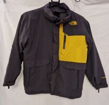 The North Face Kids Heatseeker Coat In Grey And Yellow Unisex