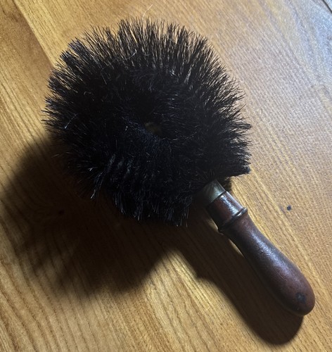 Vintage clothes brush wood - clothes,