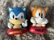 Sonic and Tails Vintage Japanese Money Banks rare