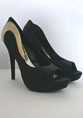 Red herring shoes heels peep - red,