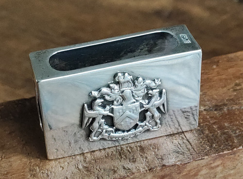 Hallmarked silver match - hallmarked,
