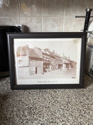 Vintage framed print hailsham - print,