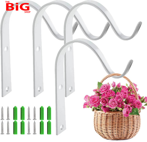 Hanging basket bracket 4pcs - basket, bracket,