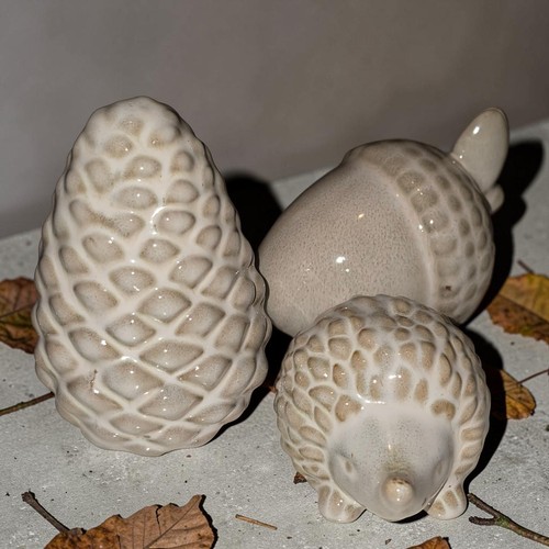 Stoneware ceramic ornaments - ceramic,