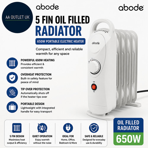 Abode fin oil filled - abode,