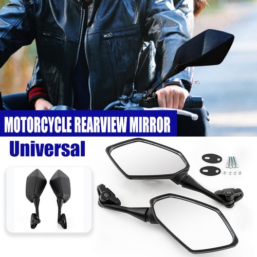 Pair carbon black rearview - pair,