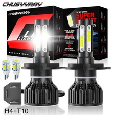 H4 LED Headlight Bulbs Xenon
