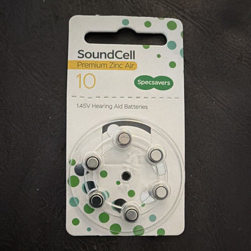 Soundcell zinc air hearing aid - soundcell,