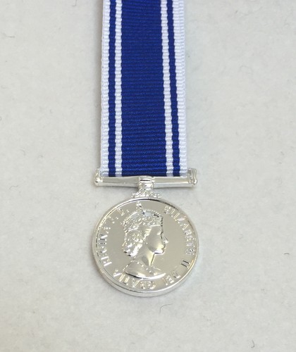 Police lsgc miniature medal - police,