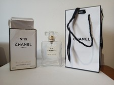 CHANEL no 19 EMPTY bottle,box and bag