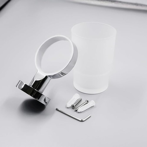 Modern chrome toothbrush - chrome,