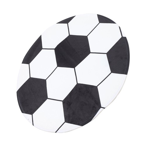 Car rug play mat - rug, football