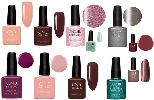 Cnd shellac gel nail polish - shellac,