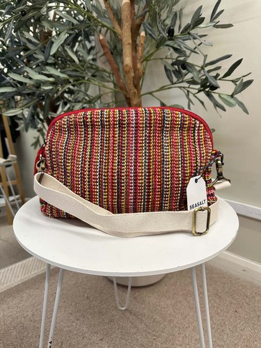 Seasalt red mix woven zip - seasalt,