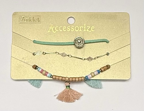 Pack silver color beaded - color, @