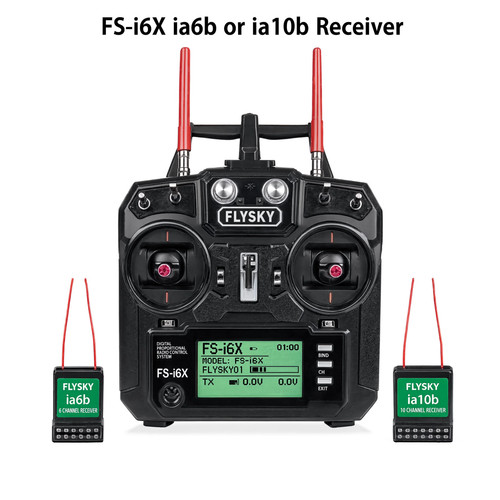 Flysky i6x 4g - 2.4g, 10ch