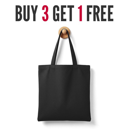 Plain tote bag - plain, canvas