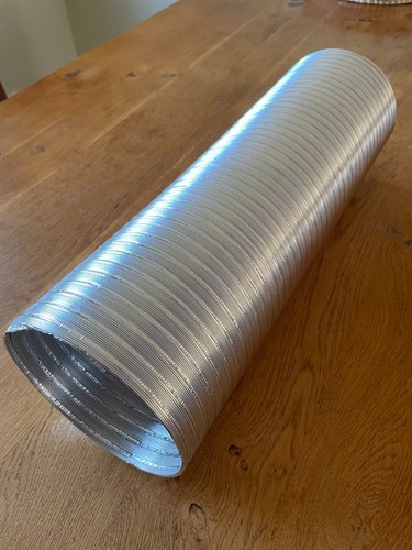 Aluminium ducting 150 - aluminium,