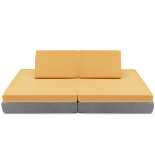 Piece convertible kids couch - 4-piece,