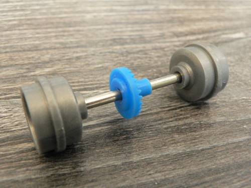 Carrera car racing rear - rear, axle