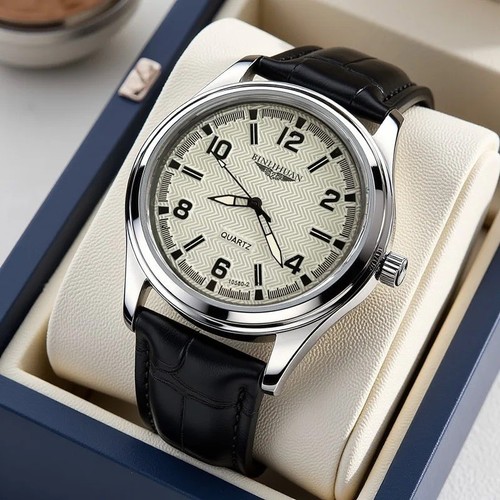 Men luxury quartz watch - men’s,
