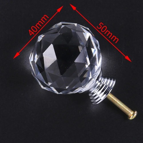Clear crystal diamond - clear, glass