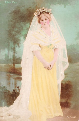 Postcard edwardian actress - -,