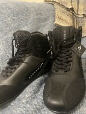 New! Ryderwear D-Mak Carbon Fiber Shoes Mens Size UK 7 Black BoxingAthletic Gym