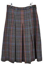 AQUASCUTUM Beige Skirt size W32" Womens Outerwear Outdoors Womenswear Wool