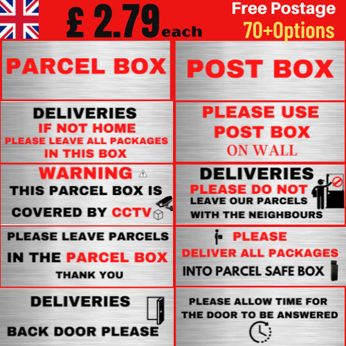 Parcels post delivery - post,