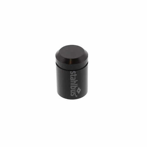 Black brake bleed screw - bleed, cap