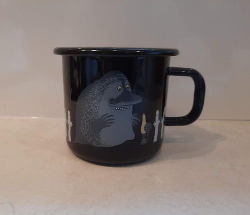 Moomin enamel mug - ., groke