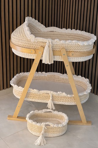 Baby moses basket 6pc set - moses,
