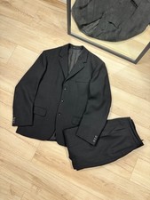 Vintage 1940s Men's Black Suit