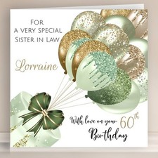 Personalised Birthday Card